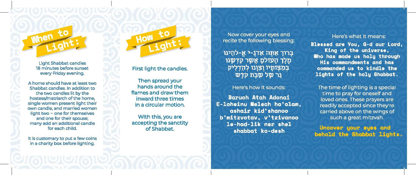 Chabad on Campus Pre-Packed Neshek Kit