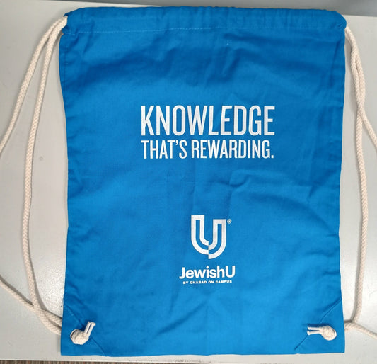 JewishU Canvas Dustbag