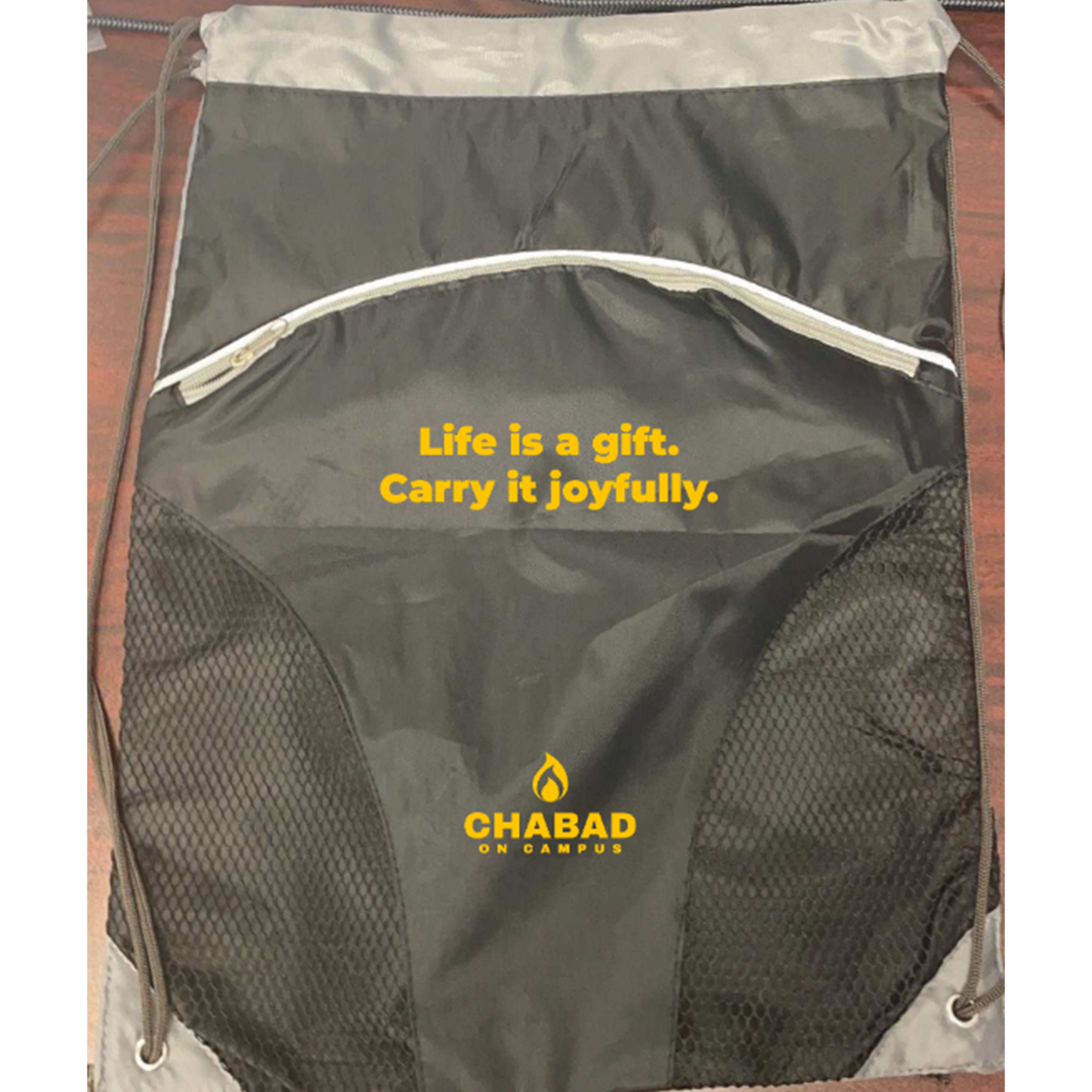 Chabad on Campus Drawstring Sports Bag